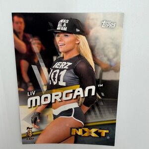 WWE Liv Morgan #41 Rookie Trading Card 2016 Topps Divas Revolution RC NXT